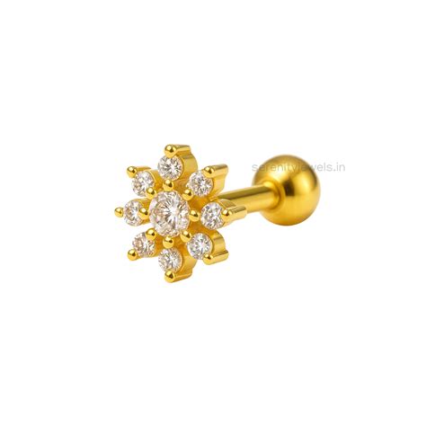 Screw Ball Piercing Studs – Serenity Jewels