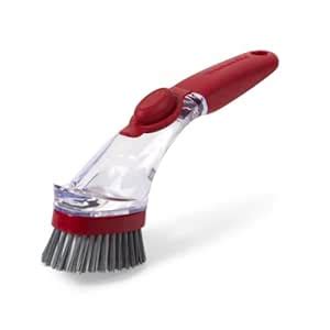KitchenAid Soap Dispensing Sink Brush, Red : Amazon.in: Home & Kitchen