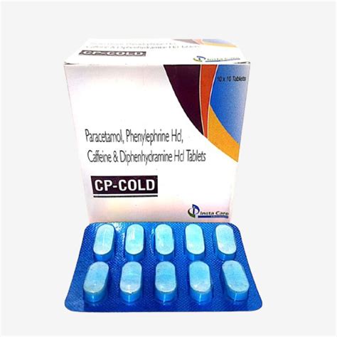 Cp cold - Paracetamol Phenylephrine Hydrochoride, Caffeine ...