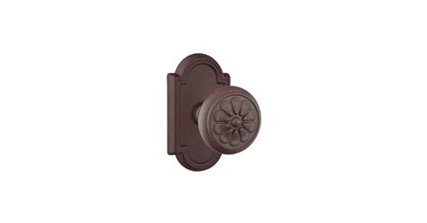 Emtek 710PTDB Petal Lost Wax Cast Bronze Passage Knobset | Ferguson Home