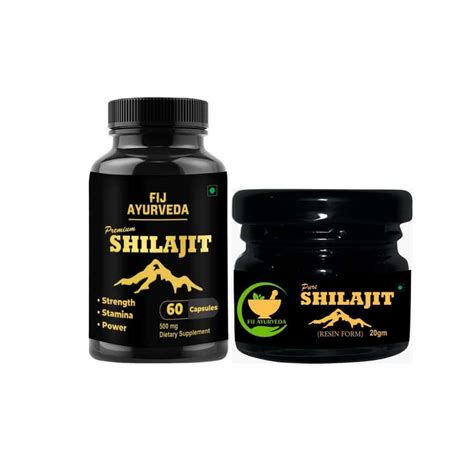 Buy UPAKARMA AYURVEDA PURE SHILAJIT 500MG 20 PREMIUM QUALITY ...