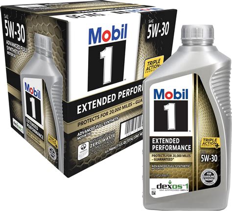 Aceite Motor Sintético Extendido Mobil 1 Performance Full 5W-30 ...