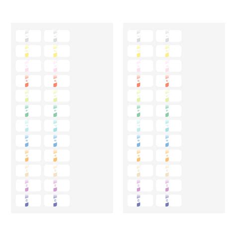 Assorted Numbered Index Labels – The Paper Company India