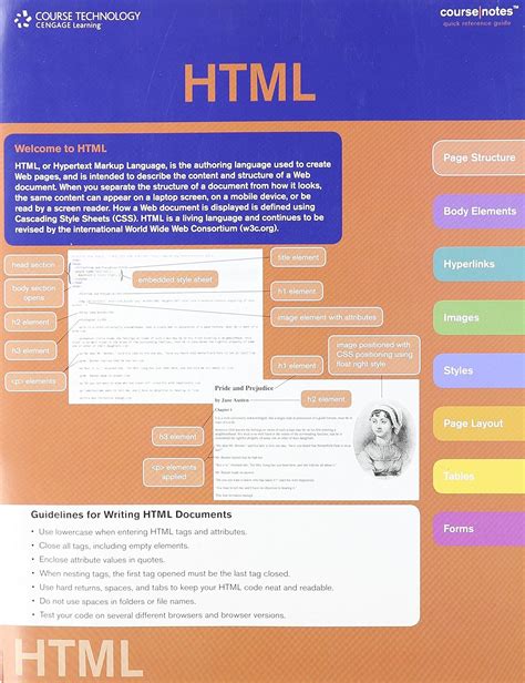 Buy HTML CourseNotes: Quick Reference Guide Book Online at Low Prices ...