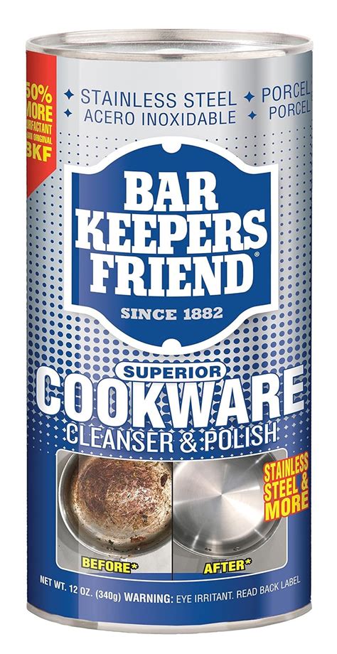 Bar Keepers Friend Servaas Lans Bar Keepers Friend Cookware Cleaner,12 ...