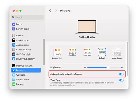 How to Turn Off Auto Brightness on Mac