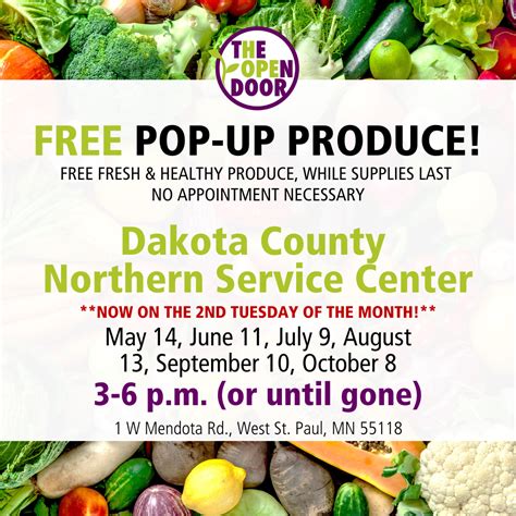 Dakota County Northern Service Center Distribution - The Open Door Pantry