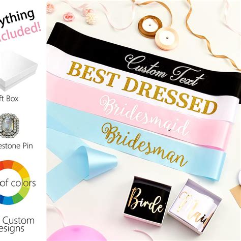 Buy Personalized Sashes Online In India - Etsy India