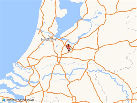 荷兰地图 的图像结果