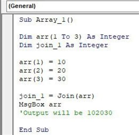 Image result for How Do Arrays Work VBA Net
