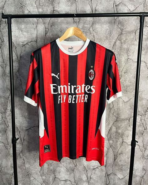 AC Milan 2024 Home Jersey (Fan Version) – Champions Kit