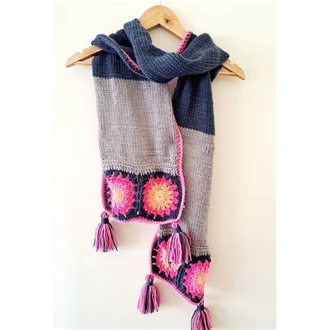 Circular Knitting Machine Scarf Tutorial