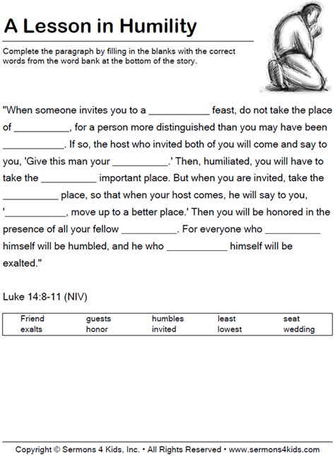 Object Lesson About Humility 的图像结果