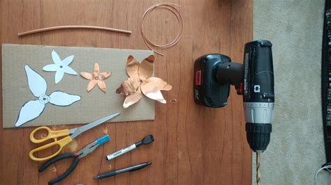 Image result for Copper Flower Tutorial