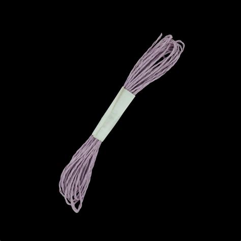 Lavender Colour Paper Thread Twisted Rope for DIY Art