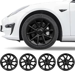 Klutchtech Tesla Model 3 Wheel Covers - 18 Inch Aero Hubcaps Car ...