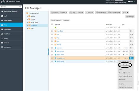 Image result for Plesk Guide On FTP File Content