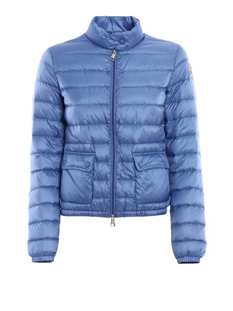 Moncler Lans light blue puffer jacket | D109345379995304870C