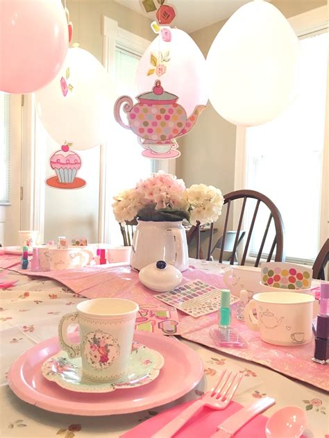 Little Girl Tea Party Ideas - Free Printable Templates: