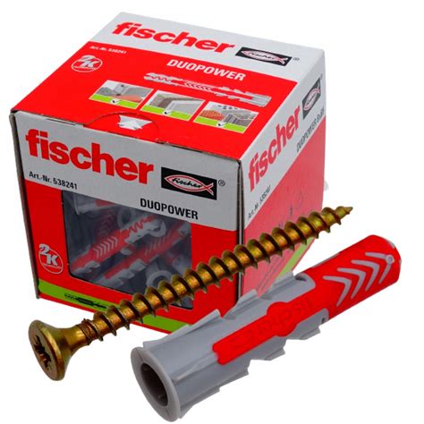 Kołki do betonu Fischer 8 x 40 mm 100 szt. (5902143111849) • Cena ...