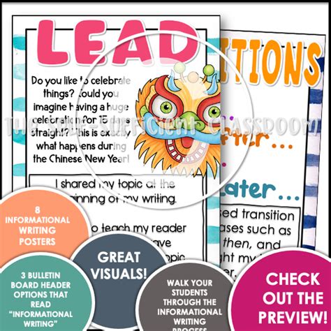 Informative Writing Poster 的图像结果