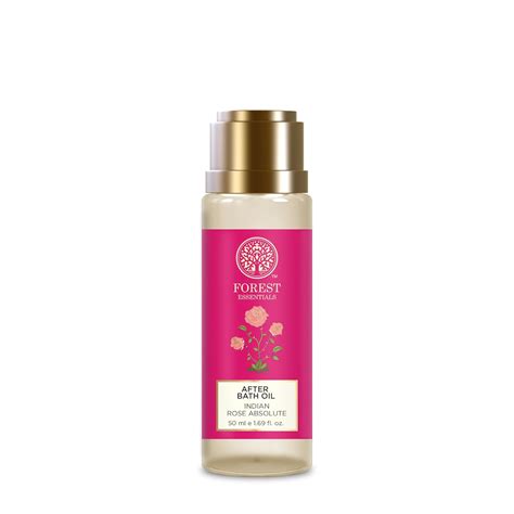 Forest Essentials After Bath Oil Indian Rose | After Shower on Wet Skin ...