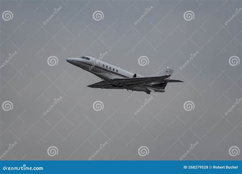 Cessna Citation Latitude Business Jet Departure from Zurich in Switzerland Editorial Stock Photo ...