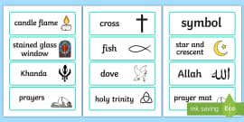 Religious Symbols and Beliefs PowerPoint (teacher made)