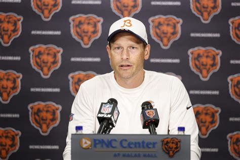 Chicago Bears head coach Ben Johnson drops telling quote on rookie wide ...