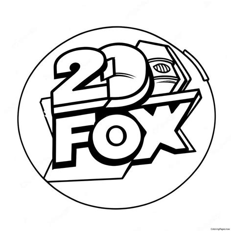 Fox Logo Coloring Pages 的图像结果