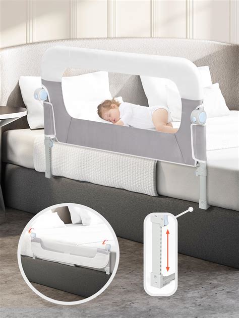 Amazon.com: UPGOGO Folding Bed Rail for Toddlers,Safety Baby Bed Rail ...