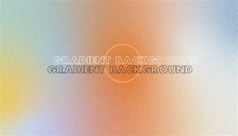 Grainy gradient background in warm colors | Premium Vector