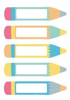 Free Printable Pencil Board Accents