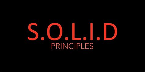 Image result for Solid Principles in Simple Words Example