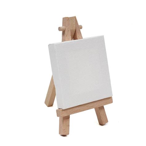 Mini Easel and Canvas Set | Hobbycraft