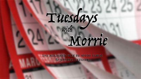 Actors Repertory Theatre presents ‘Tuesdays With Morrie’ - Brainerd ...