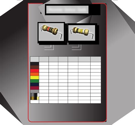Resistor Color Code Chart Sample Free Download