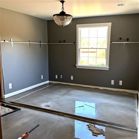 Walk In Shower On Concrete Floor