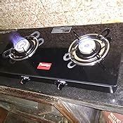 Buy Prestige Marvel Glass 2 Burner Gas Stove, Black Online at Low ...