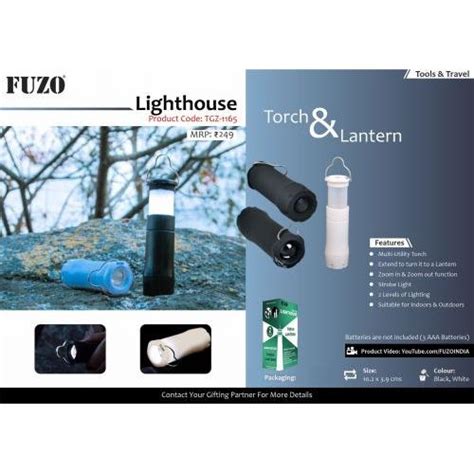 Fuzo Lighthouse TGZ-1165 in bulk for corporate gifting | FUZO Torch ...