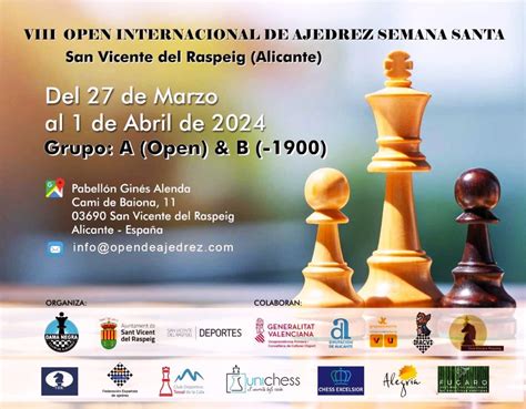 Dama Negra Chess Club invites you to VIII Semana Santa Open 2024 ...