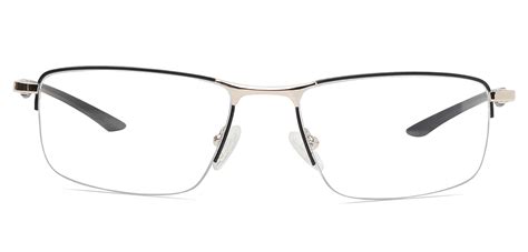 Specsmakers Blue Zero Unisex Computer Glasses Halfframe Rectangle Larg ...