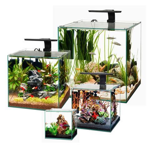 Aqueon Frameless Aquarium Tanks: 35-Gallon $125,14-Gallon
