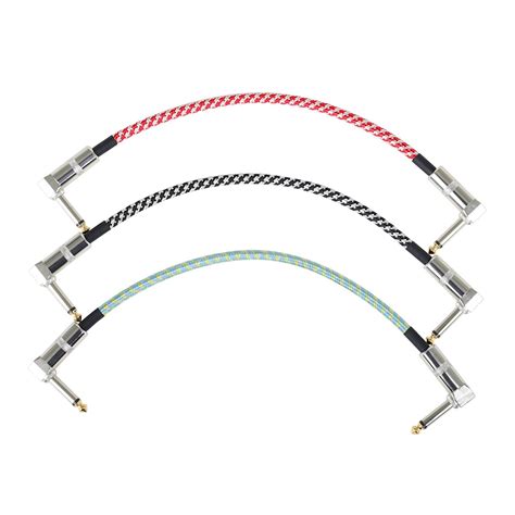 Guitar Patch Cable Right Angle for Electric Guitar Amplifier Acoustic ...
