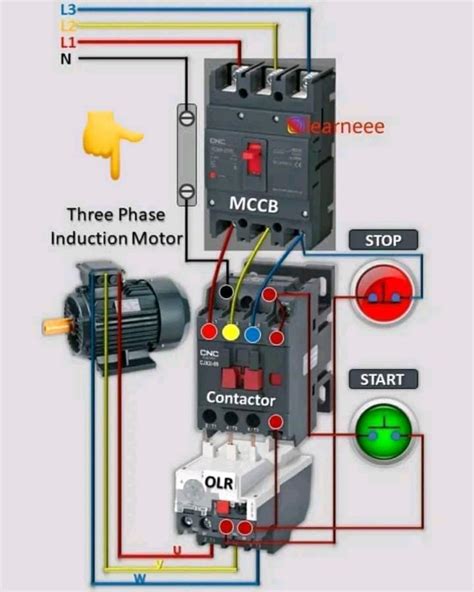 Image result for Three Phase Motor Installation