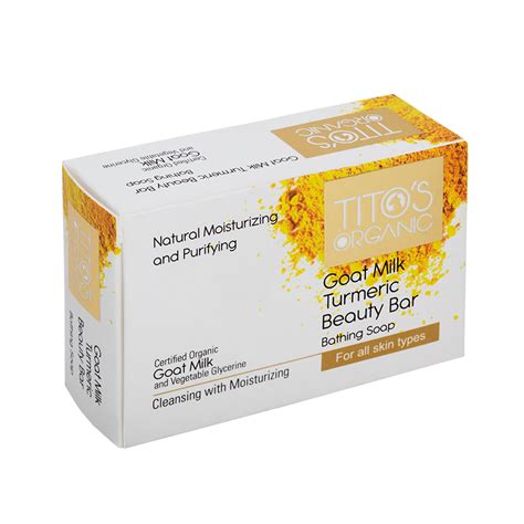 Goat Milk Turmeric Beauty Bar – Tito's Organic