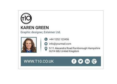 Entry #15 by RainbowVivid for Need x5 email signature's designed ...