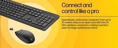 HP KM200 Wireless Mouse and Keyboard Combo