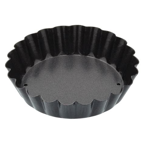 Buy 8 cm (3 inch) : KitchenCraft Non-Stick Mini Fluted Tart Tin/Flan ...