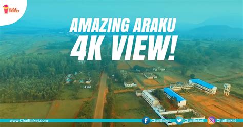 Check Out This Awesome 4K View Of The Picturesque Araku Valley Near Vi